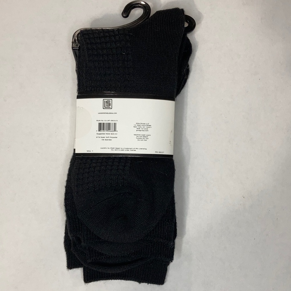 NWT Laundry by Shelli Segal Women’s Crew Socks - Picture 2 of 8